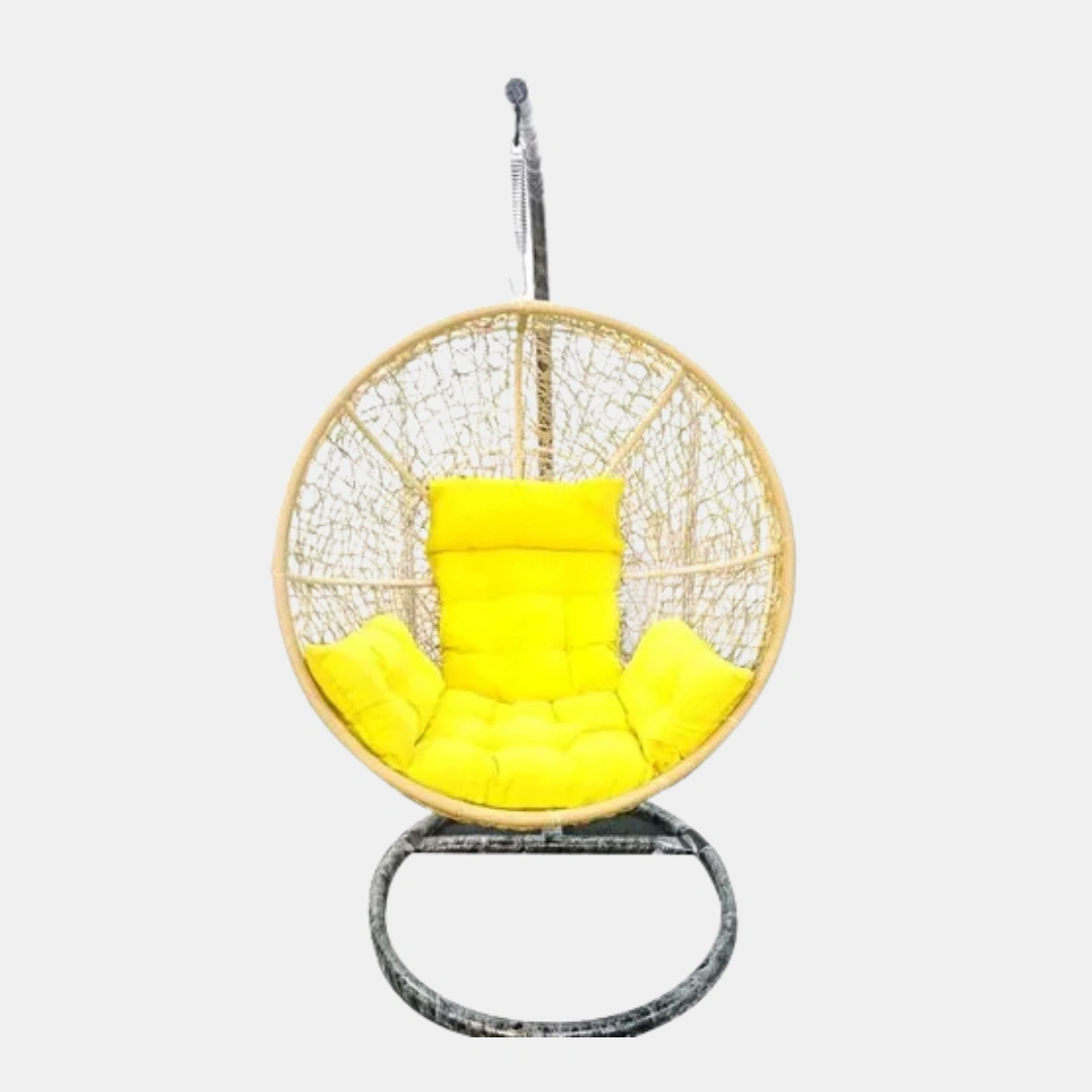 Round Wicker Swing Chair