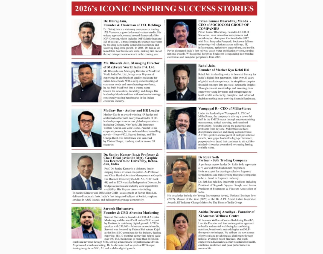 2026's Iconic Inspiring Success Stories